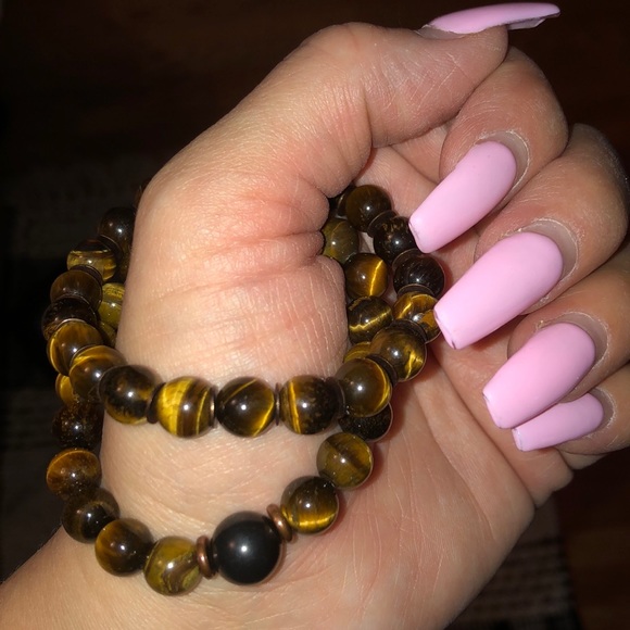 • Good luck • Tiger Eye w/ Shungite + copper - Picture 5 of 8